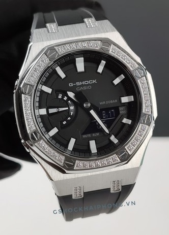 G-SHOCK GA-2100AP - Black & White Element 02