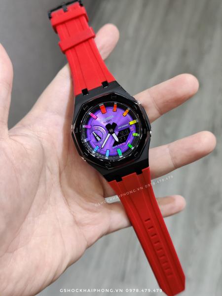 G-SHOCK GA-2100AP - LAYERS HYPER COLOR DIAL