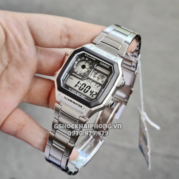 CASIO AE-1200WHD-1A -  QUÀ TẶNG TRỊ GIÁ 200K