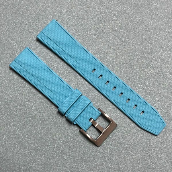 Dây cao su Fluororubber cao cấp - size 20mm/ 22mm- ( Kích vào sản phẩm chọn màu dây )