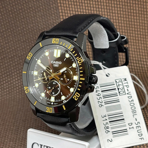 CASIO MTP-VD300BL-5E - QUÀ TẶNG TRỊ GIÁ 300K