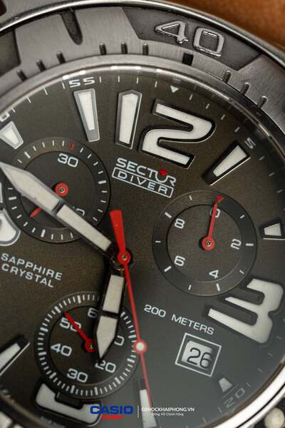 Sector Vintage Diver 22637529 - Chrono Graph -  Limitted Edition Swiss Made