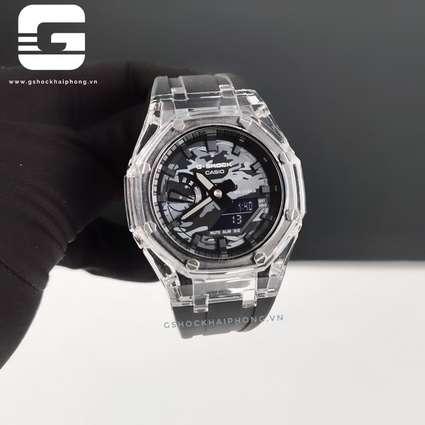G-SHOCK GA-2100AP - Camou Flage Skeleton