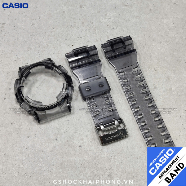 Bộ vỏ GA-100/110/120/140 - Jelly đen ( GA-110SKE-8A )