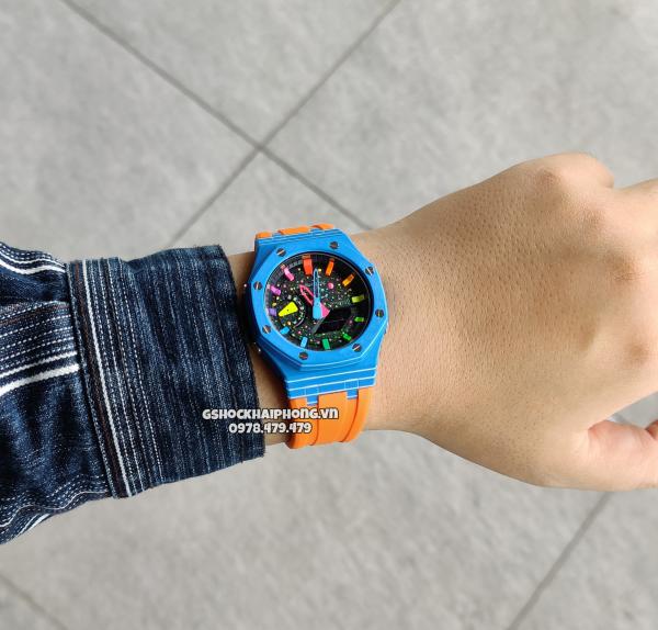 G-SHOCK GA-2100AP - CARBON FIBER X  HYPER RB