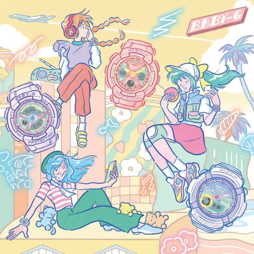 Đồng hồ Nữ Chính hãng CASIO BABY-G BA-130PM-4A