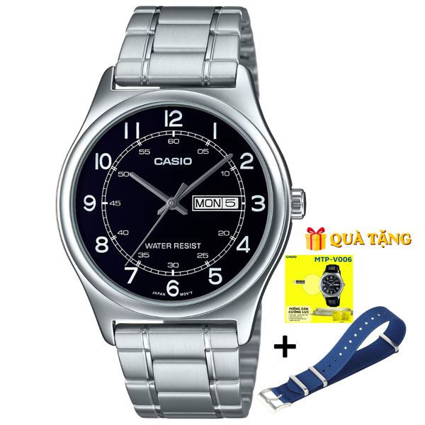 CASIO MTP-V006D-1B2 QUÀ TẶNG TRỊ GIÁ 600K 
