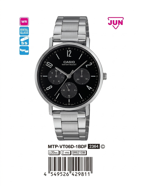 CASIO MTP-VT06D-1B