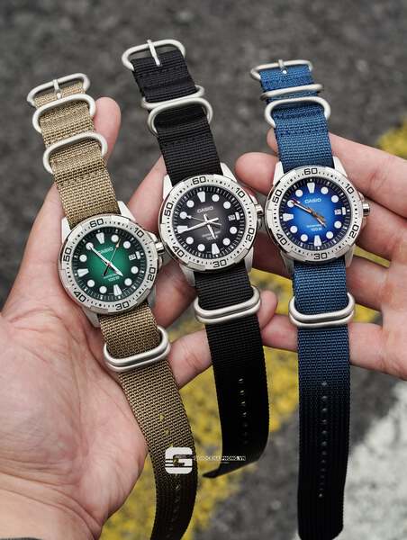 CASIO MTD-140-3A ( Lên dây vải NaTo )