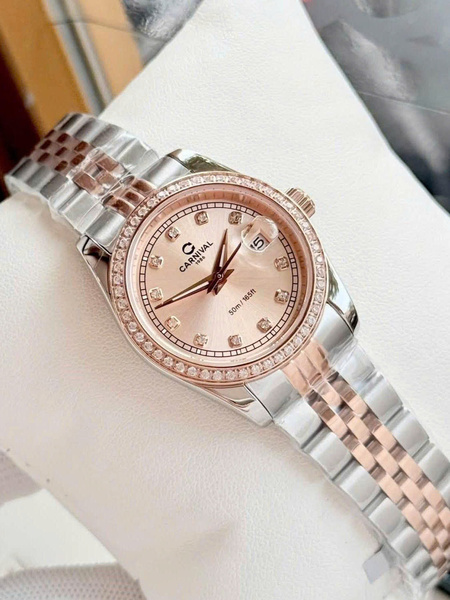 Đồng hồ  CARNIVAL 8131L2-CH-ROSE