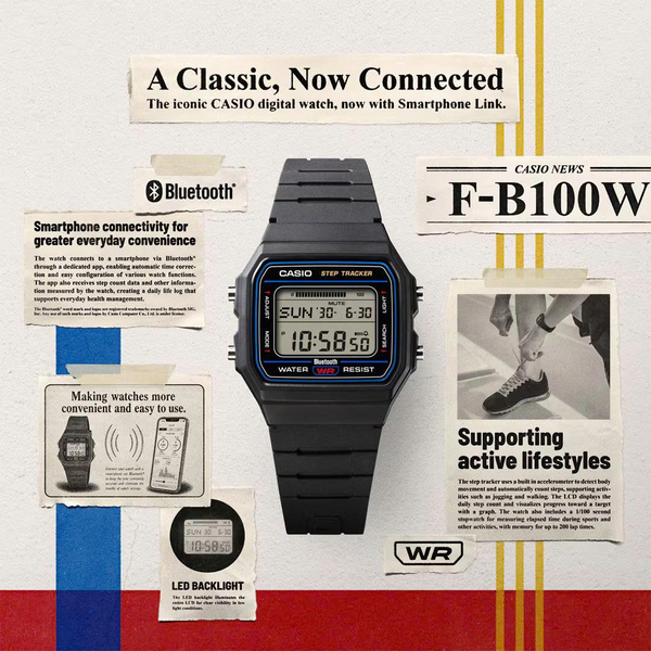 CASIO F-B100W-1B