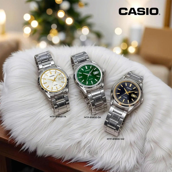 CASIO MTP-B180D-3A - QUÀ TẶNG TRỊ GIÁ 600K