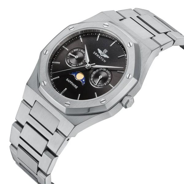 Đồng Hồ Nam Chính Hãng SRWATCH Moon Phase SG60061.1101