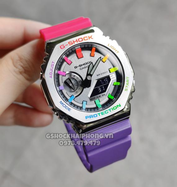 G-SHOCK GM-2100-1A MOD RB HYPER COLOR