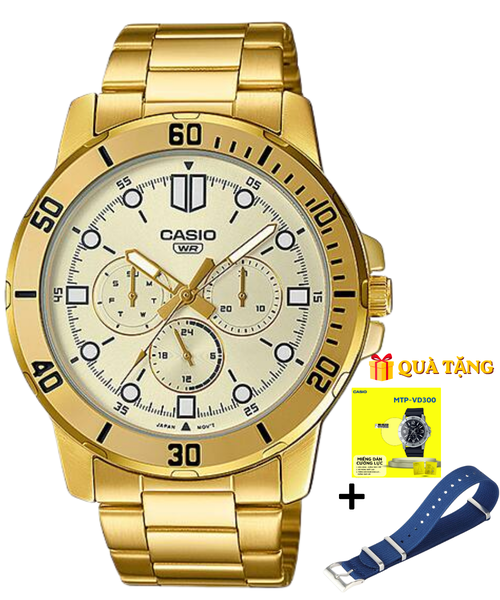 CASIO MTP-VD300G-9E  - QUÀ TẶNG TRỊ GIÁ 600K
