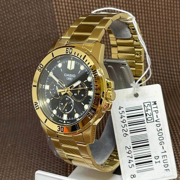 CASIO MTP-VD300G-1E - QUÀ TẶNG TRỊ GIÁ 300K