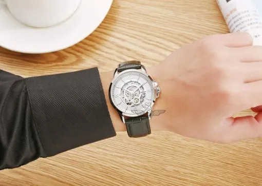 Đồng Hồ Nam Chính Hãng SRWATCH Skeleton SG8893.4102