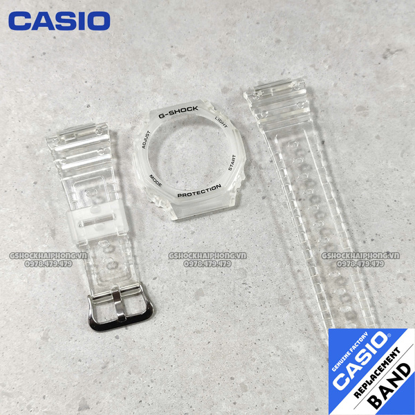Bộ vỏ chính hãng G-SHOCK GA-2100SKE-7A ( Trong suốt ) 