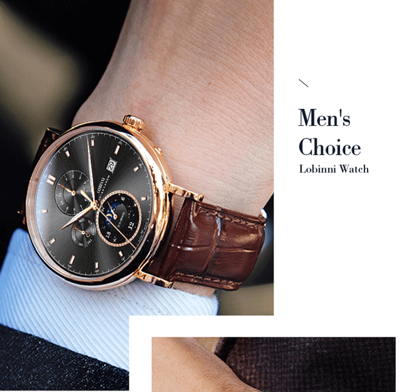 Đồng hồ nam chính hãng LOBINNI L13056-3