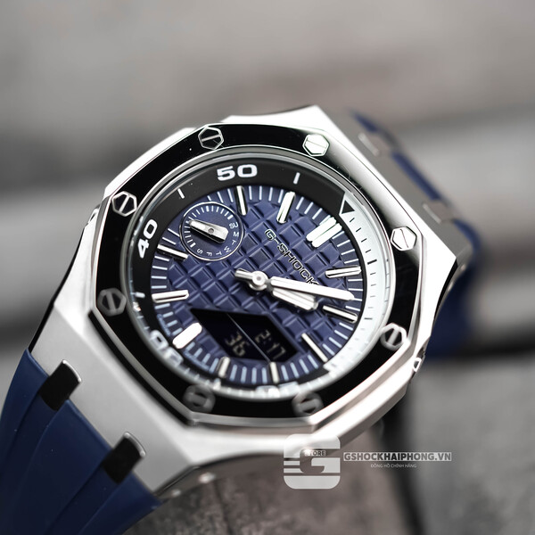 G-SHOCK GA-2100AP - THE OFFSHORE DIVER X LAYERS - DEEP BLUE 