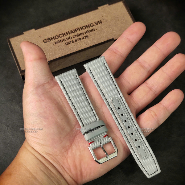 Dây vải nilon cao cấp - size 20mm/ 21mm/ 22mm