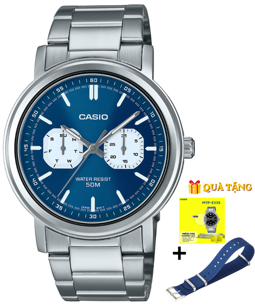 CASIO MTP-E335D-2E1  - QUÀ TẶNG TRỊ GIÁ 600K