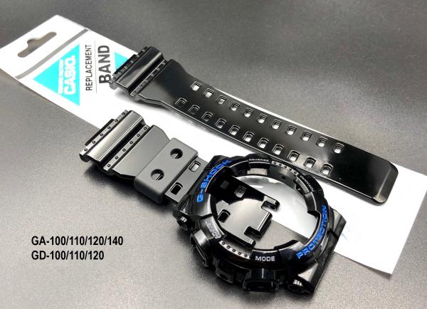 Bộ vỏ Bóng - mix Đen - Xanh dương