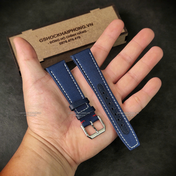 Dây vải nilon cao cấp - size 20mm/ 21mm/ 22mm