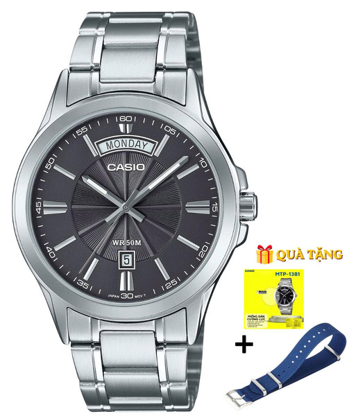 CASIO MTP-1381D-8A - QUÀ TẶNG TRỊ GIÁ 600K 