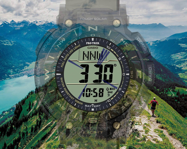 CASIO PRO TREK  PRG-340ANS-3