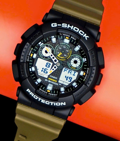 CASIO G-SHOCK GA-100TU-1A3