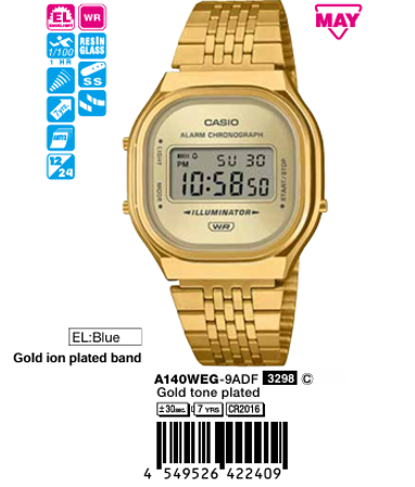 CASIO A140WWE-9A