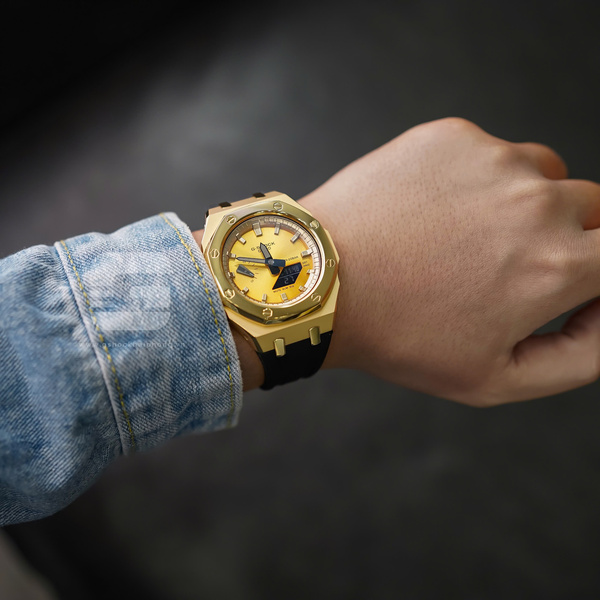 G-SHOCK GA-2100AP - PURE GOLD LAYERS EDITION