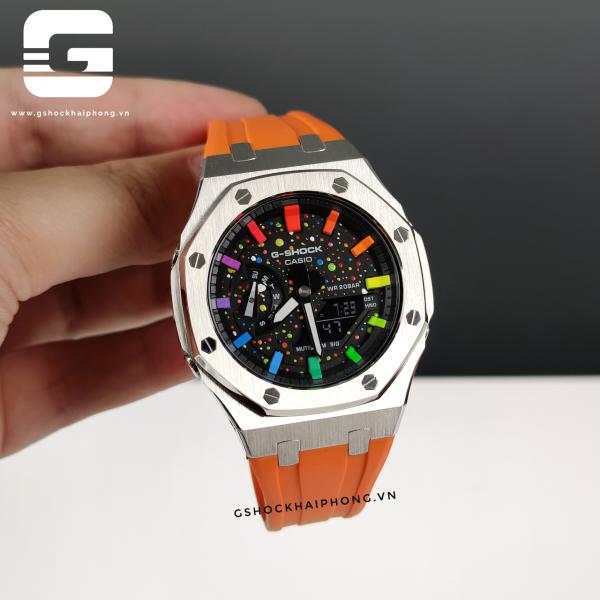 G-SHOCK GA-2100AP - Hyper Color Orange 03