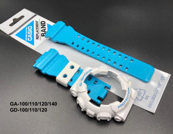 Bộ vỏ Bóng mix Trắng - Xanh dương nhạt