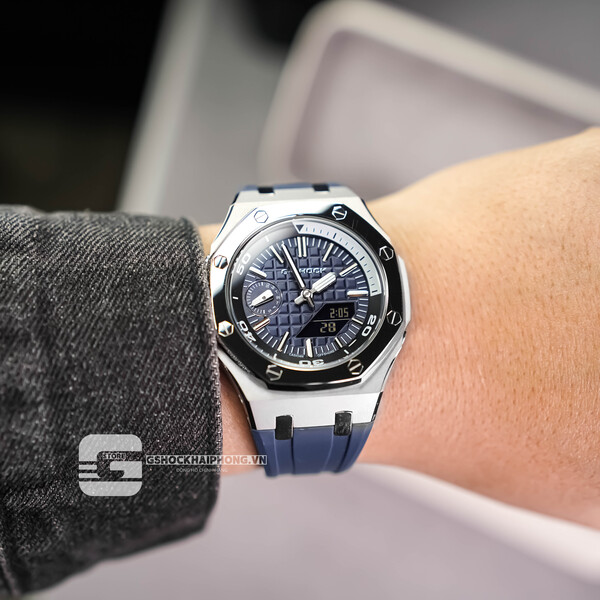 G-SHOCK GA-2100AP - THE OFFSHORE DIVER X LAYERS - DEEP BLUE 