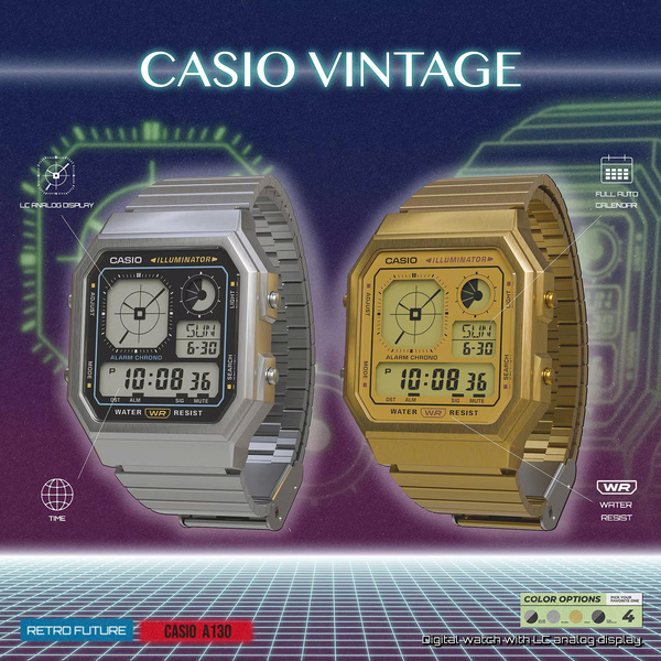 CASIO A130WE-7A