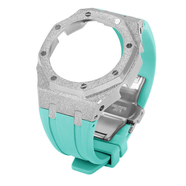 Bộ vỏ GA-2100AP Phun cát Bạc - Dây Cao Su ( Kích vào sp chọn màu dây )