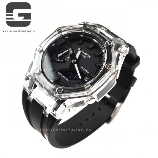 G SHOCK GA-2100AP - Black Skeleton