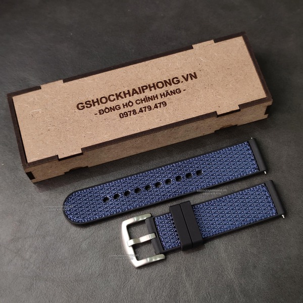 Dây cao su bọc vải Nilon ( Canvas ) - Không thấm nước - Siêu bền - Màu 03