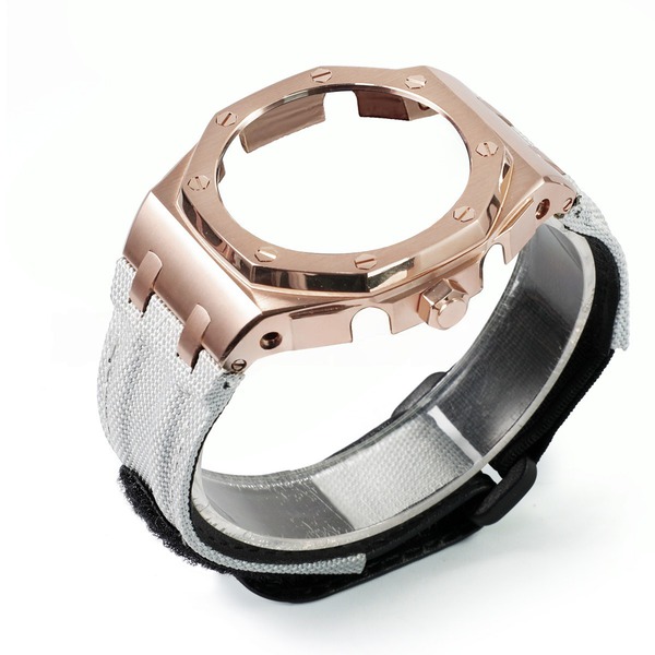 Bộ Vỏ GA-2100AP gen 4 ( có núm) Rose Gold - Dây Velcro