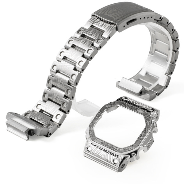 Set dây vỏ hoa văn 01- DW-5600/GW-B5600