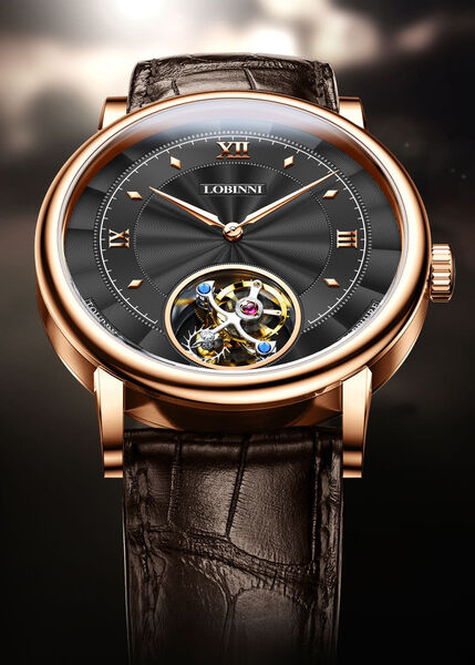 Đồng hồ nam chính hãng LOBINNI Tourbillon L8881-2