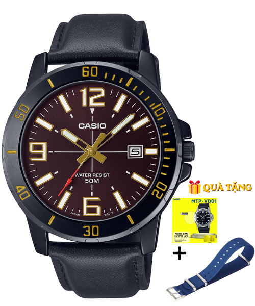 CASIO MTP-VD01BL-5B - QUÀ TẶNG TRỊ GIÁ 600K