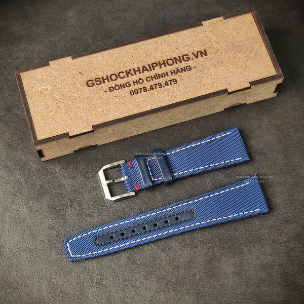 Dây vải nilon cao cấp - size 20mm/ 21mm/ 22mm