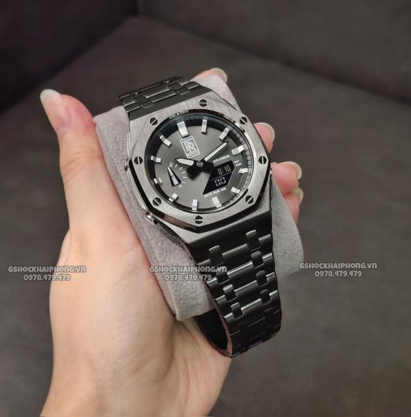 G-SHOCK GA-2100AP - GUN METAL OFFSHORE X ROLL ROYCES 