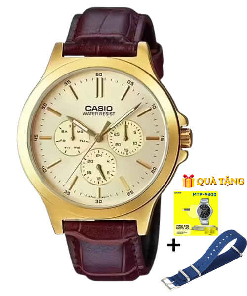 CASIO MTP-V300GL-9A - QUÀ TẶNG TRỊ GIÁ 600K