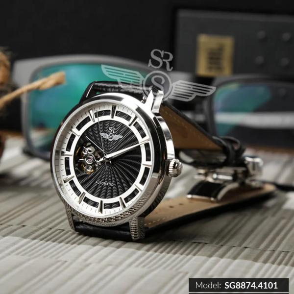 Đồng Hồ Nam Chính Hãng SRWATCH Automatic Open Heart SG8874.4101