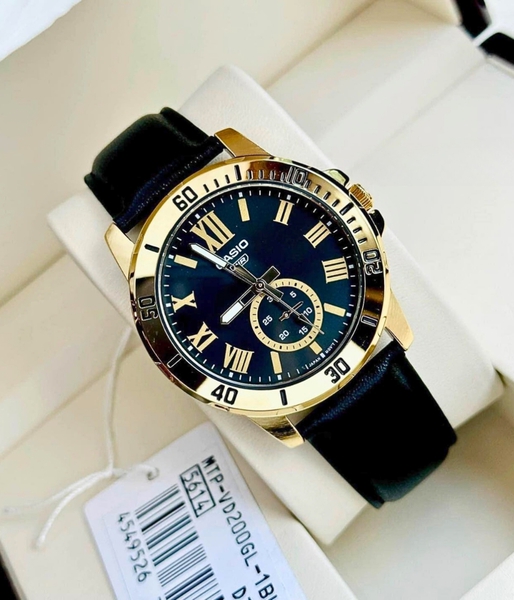 CASIO MTP-VD200GL-1B - QUÀ TẶNG TRỊ GIÁ 300K