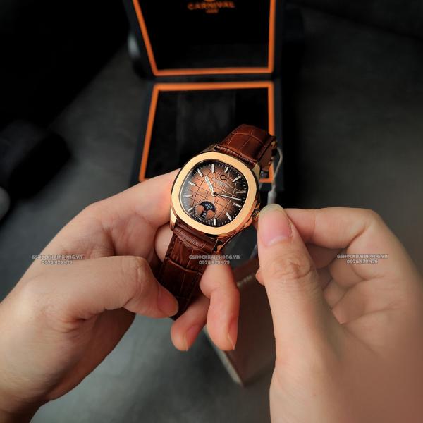 Đồng Hồ Nam Carnival Nam 8113G-VH-DD-N